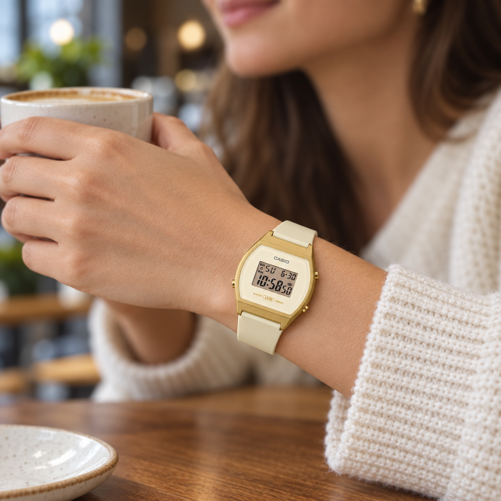 LW-204-9ADF RELOJ CASIO - BEIGE