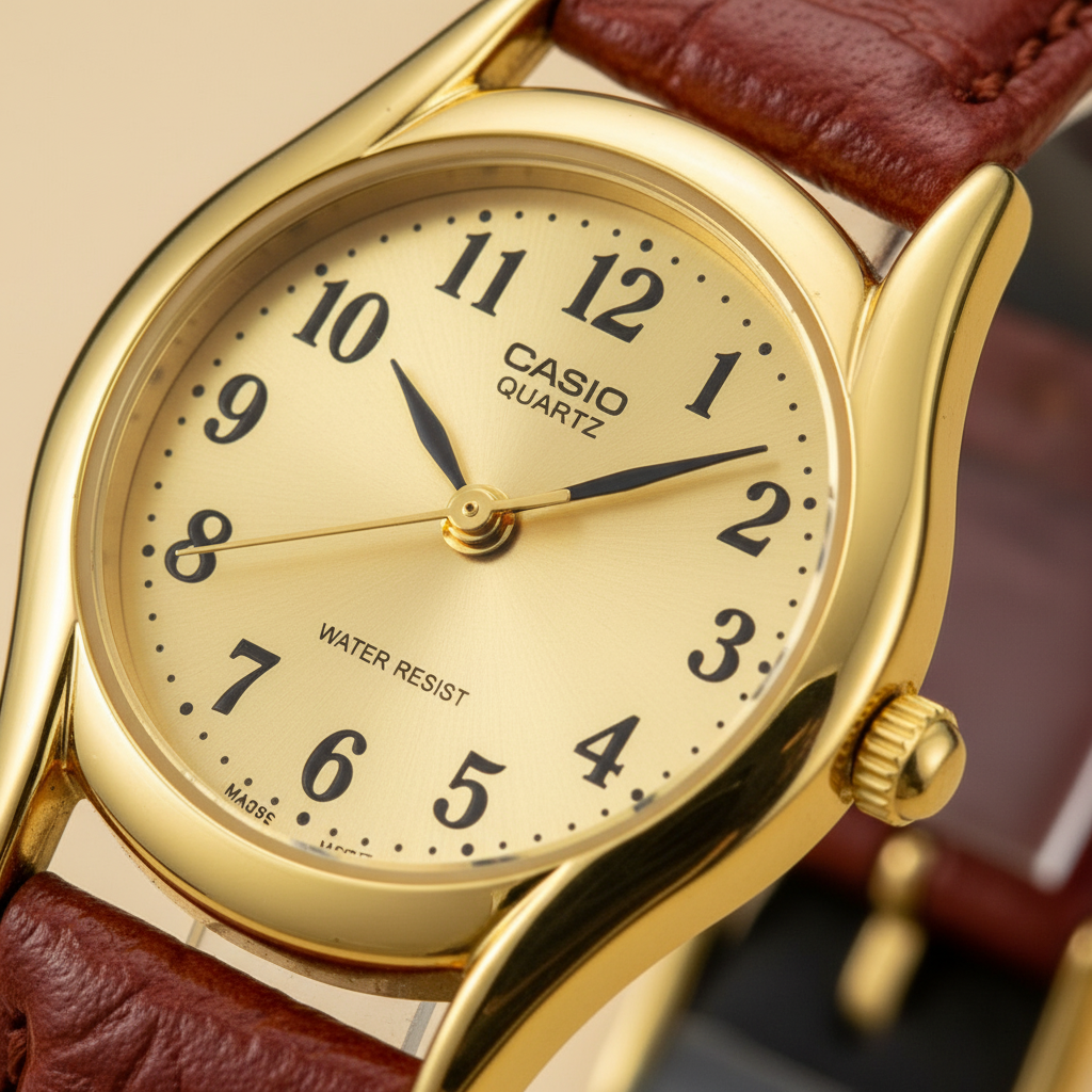 RELOJ PARA MUJER CASIO LTP-1094Q-9BRDF -AMARILLO