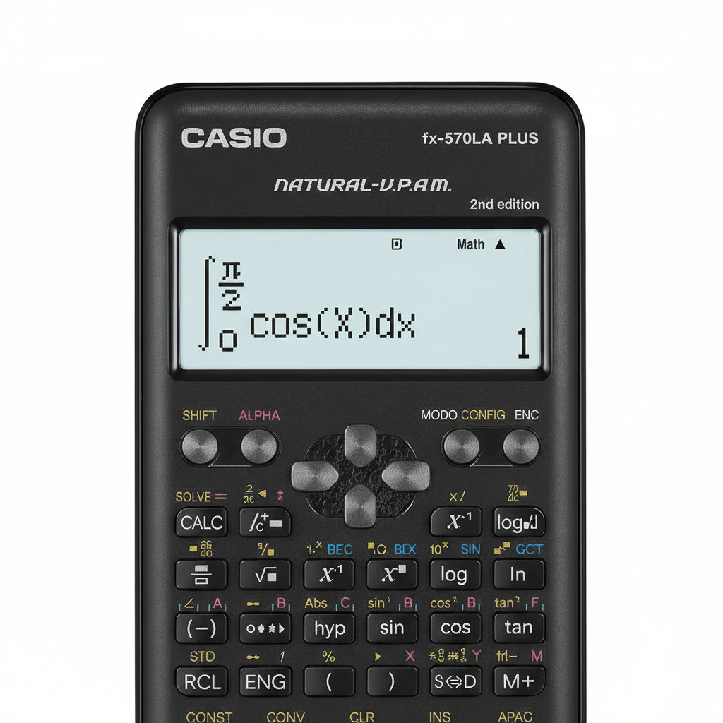 CALCULADORA CASIO - ESCUELA Y UNIVERSIDAD FX-570LAPLUS2-W-DT