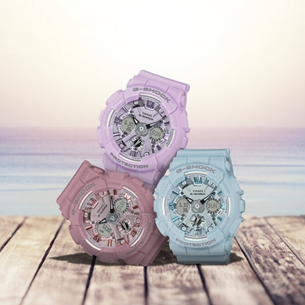 RELOJ ANÁLOGO DIGITAL PARA MUJER CASIO G-SHOCK GMA-S120DP-4ADR - ROSADO