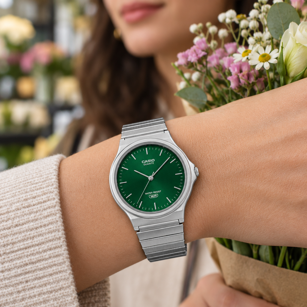 MQ-24DA-3ADF RELOJ CASIO - VERDE