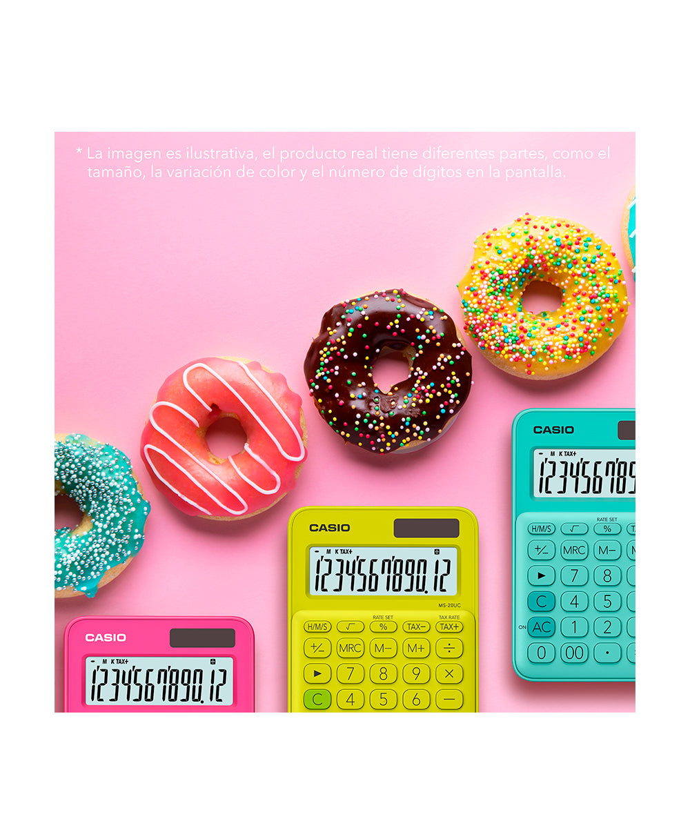 CALCULADORA CASIO MS-7UC-YG-N-DC
