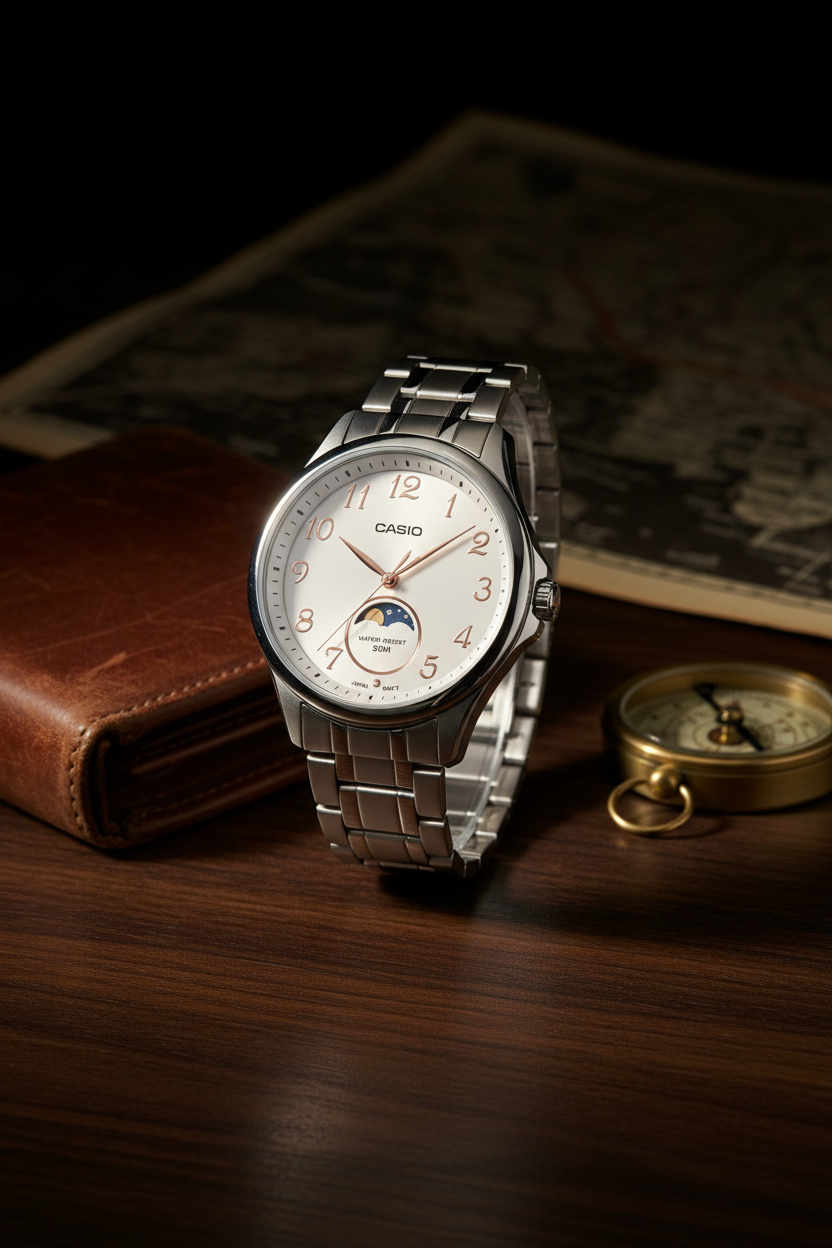 RELOJ PARA HOMBRE CASIO MTP-M110D-7AVDF - BLANCO