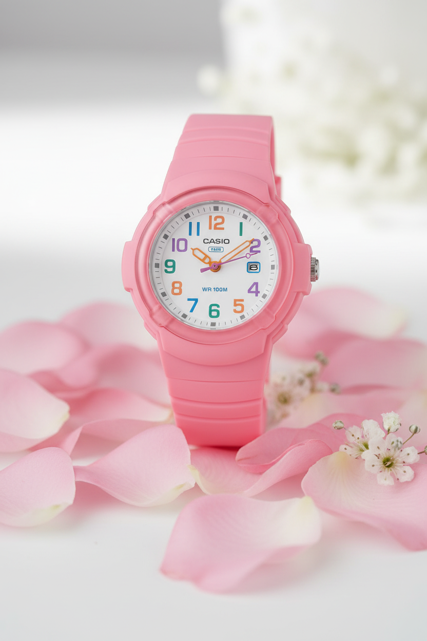 RELOJ PARA MUJER CASIO LX-800H-4AVDF - ROSADO