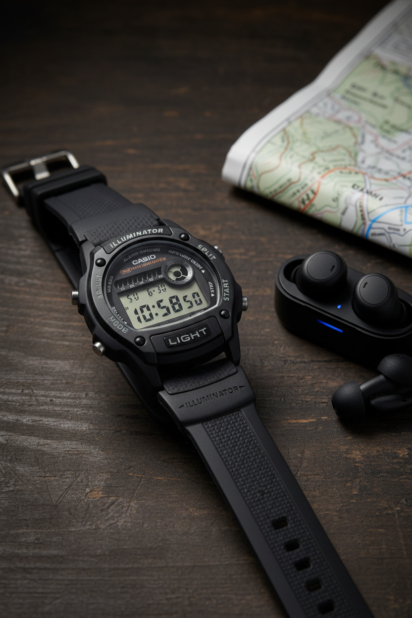 RELOJ PARA HOMBRE CASIO W-220H-1AVDF - NEGRO