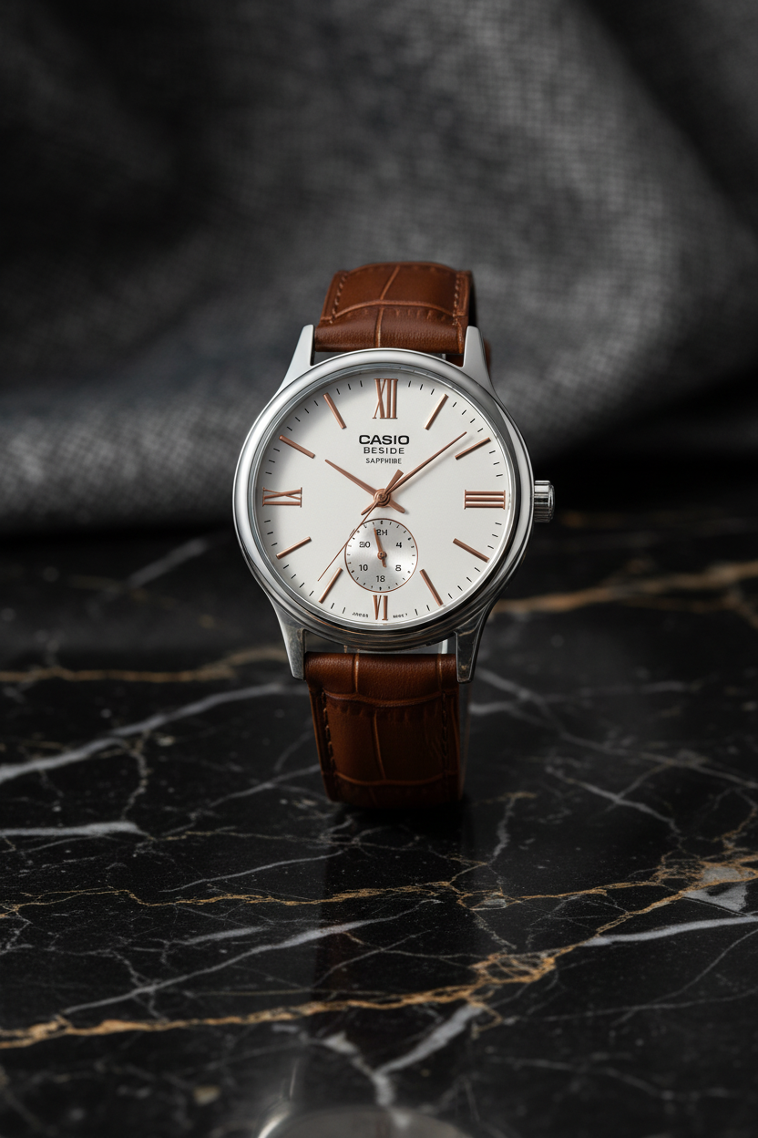 RELOJ PARA HOMBRE CASIO BMS-100L-5AVDF - CAFÉ