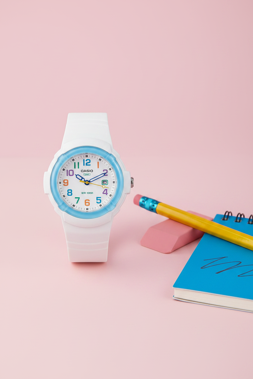 RELOJ PARA MUJER CASIO LX-800H-7A2VDF - BLANCO