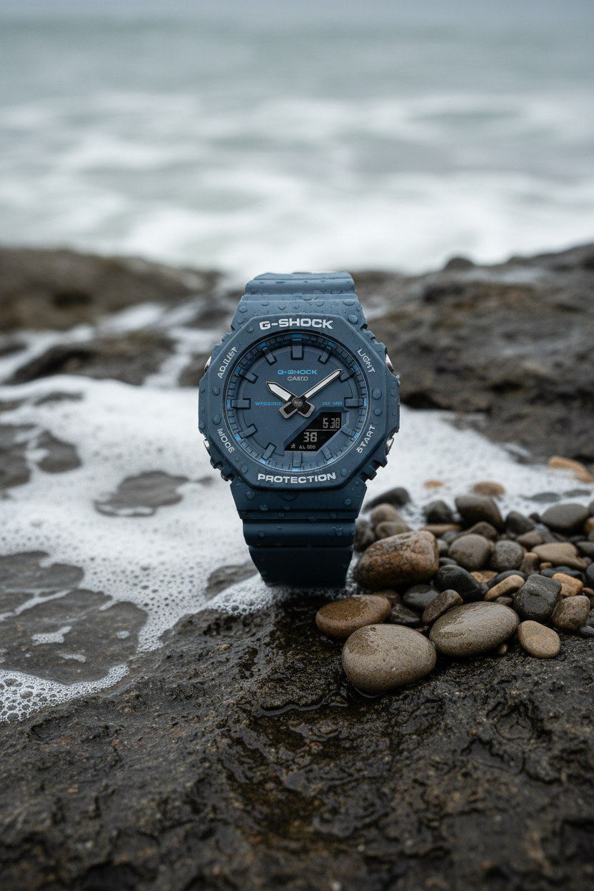 RELOJ PARA MUJER CASIO GMA-P2100BA-2ADR - AZUL