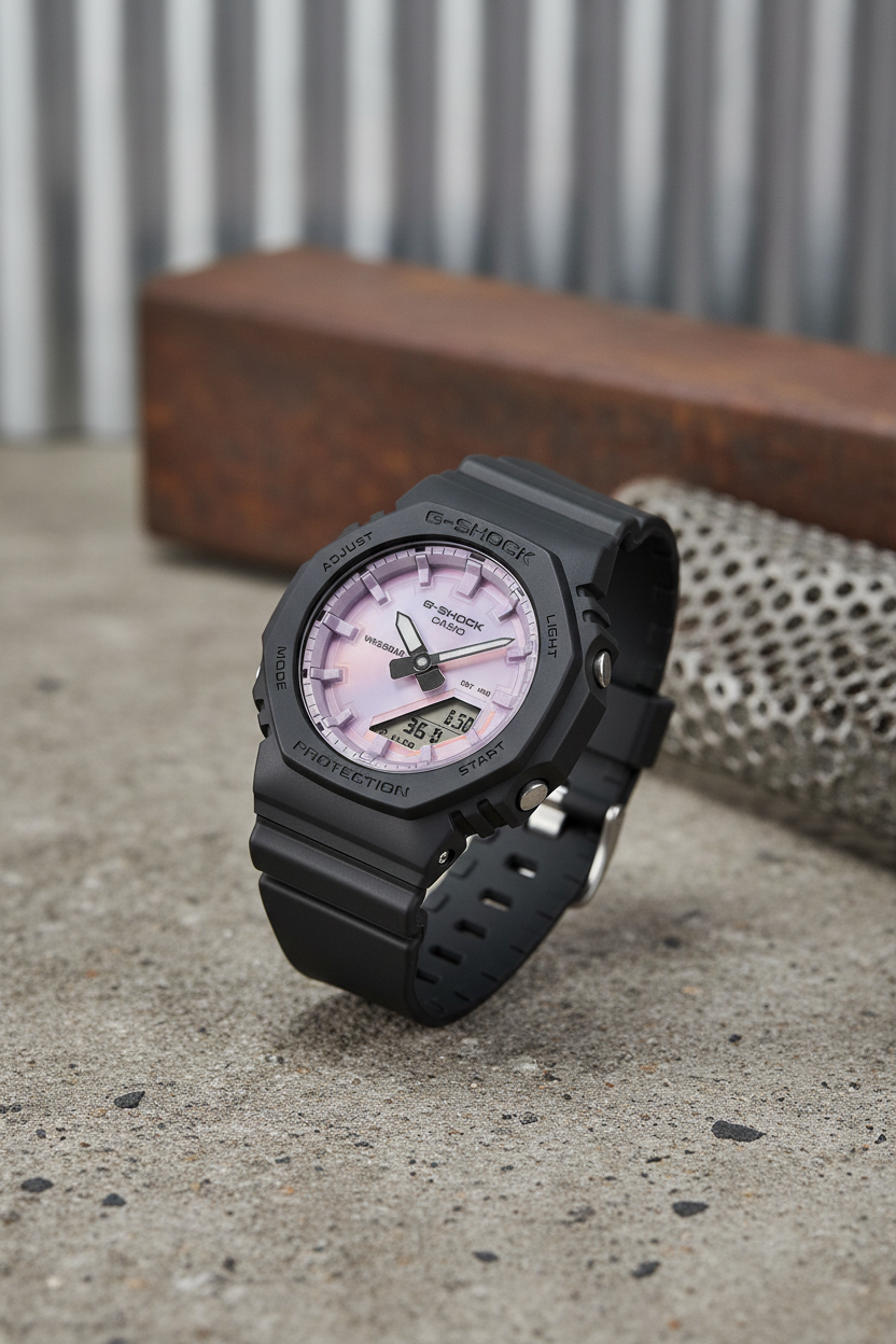 RELOJ PARA MUJER CASIO G-SHOCK GMA-P2100PC-1ADR - NEGRO