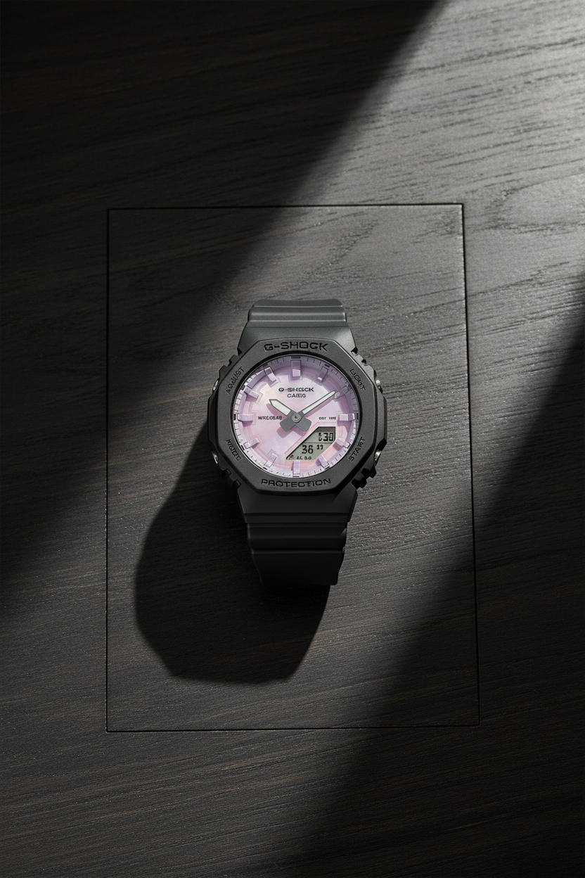RELOJ PARA MUJER CASIO G-SHOCK GMA-P2100PC-1ADR - NEGRO