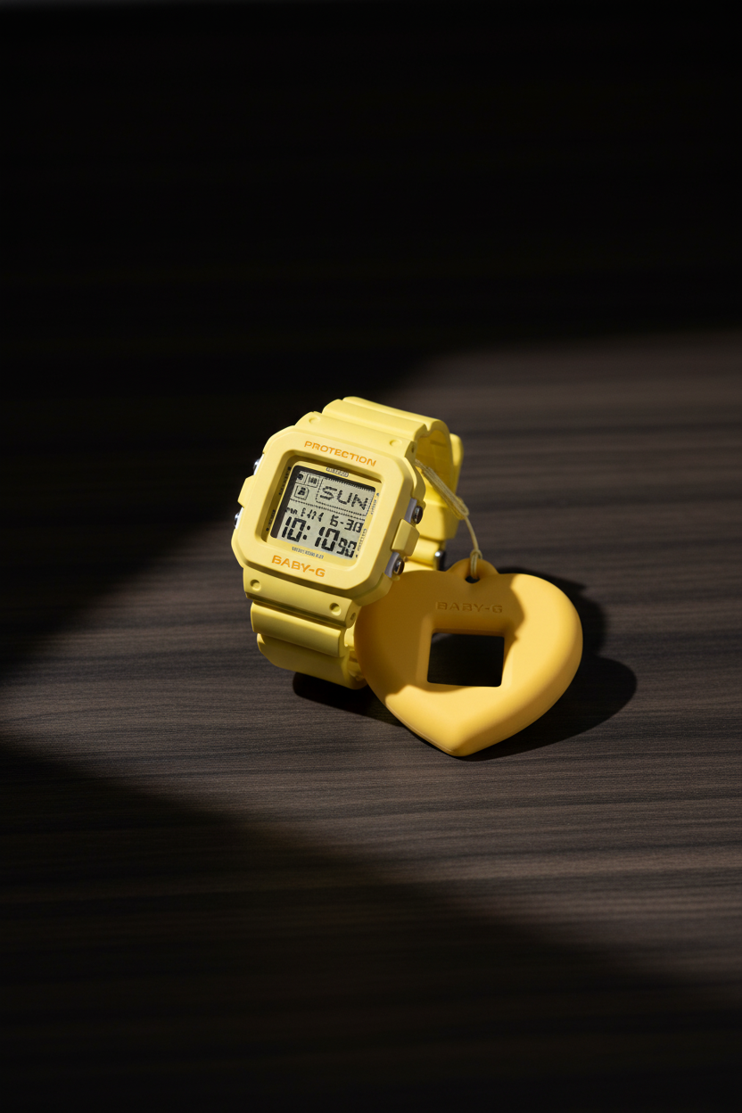 RELOJ PARA MUJER BABY-G BGD-10KH-9DR - AMARILLO