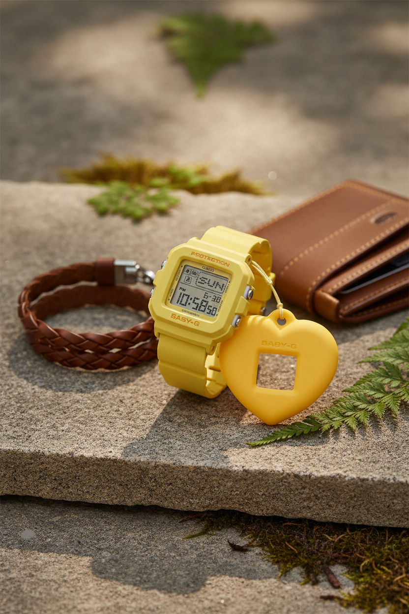 RELOJ PARA MUJER BABY-G BGD-10KH-9DR - AMARILLO