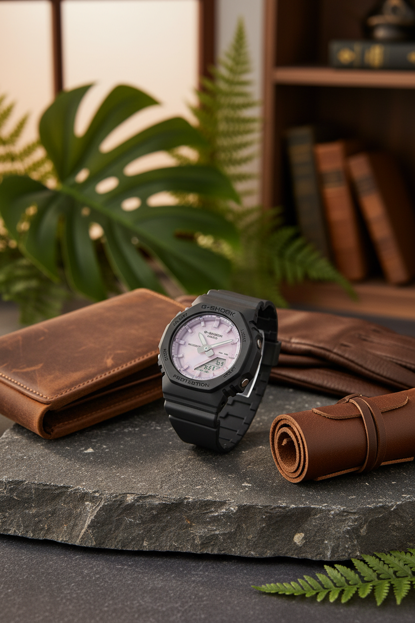 RELOJ PARA MUJER CASIO G-SHOCK GMA-P2100PC-1ADR - NEGRO