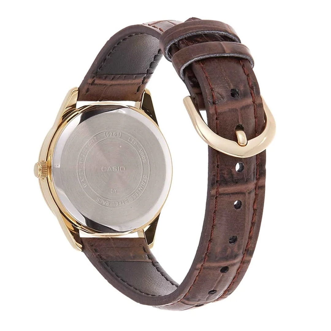 RELOJ PARA MUJER CASIO LTP-V005GL-1BUDF -NEGRO