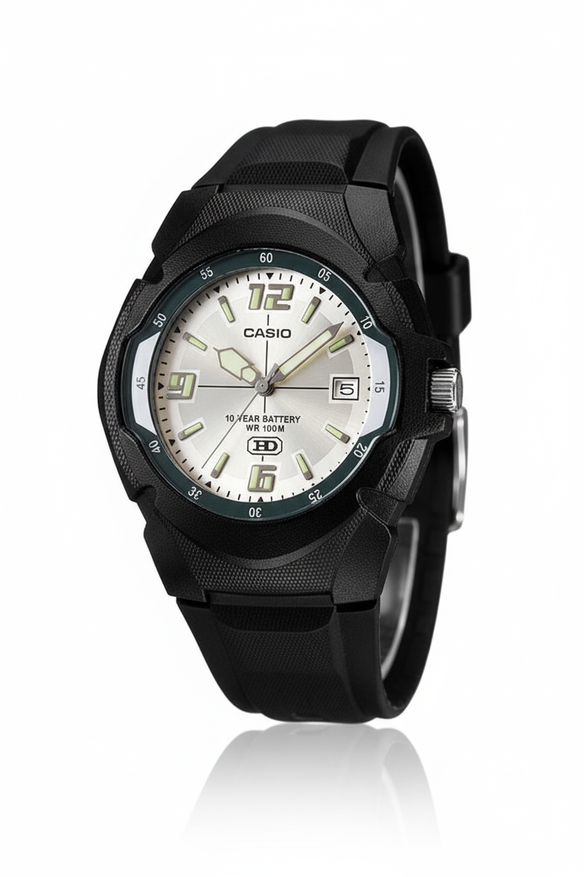 Reloj blanco mate
