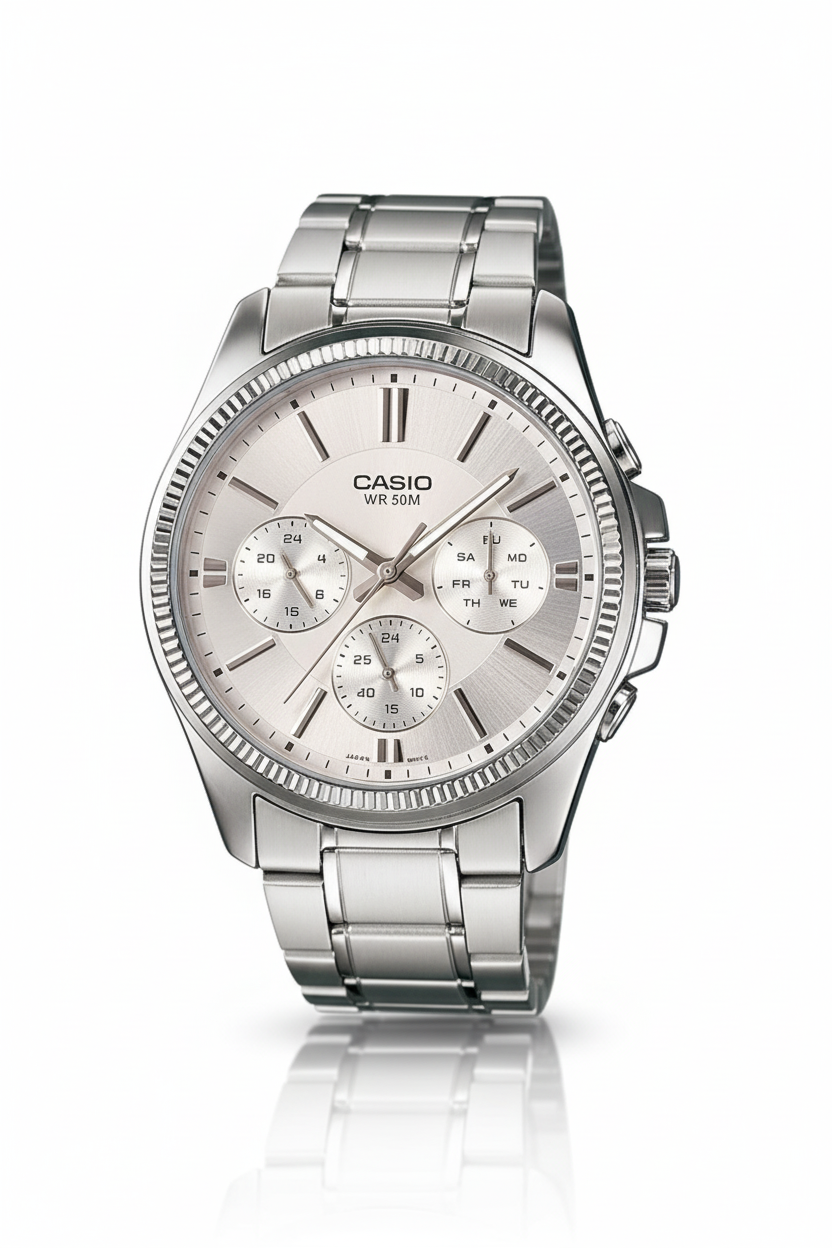 Reloj blanco mate