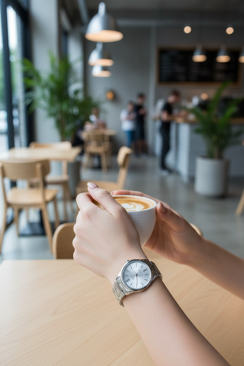 Reloj café