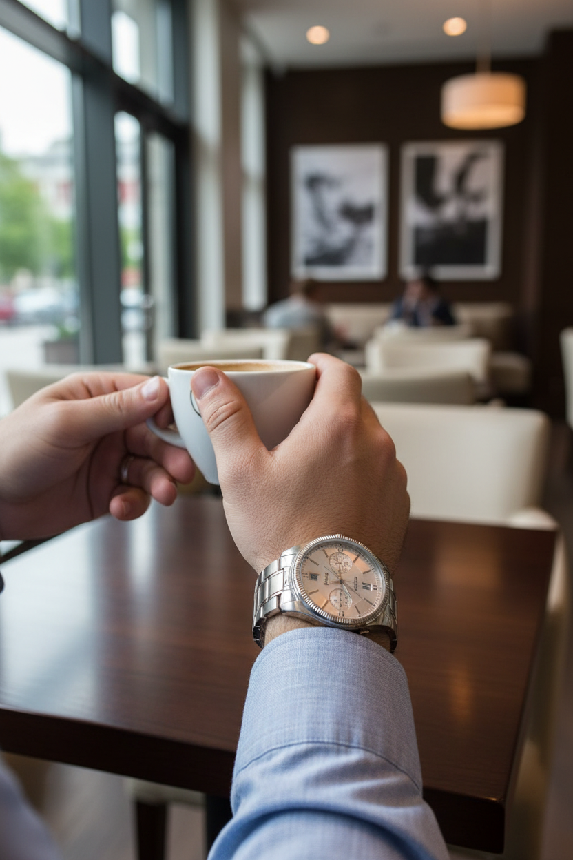 Reloj café