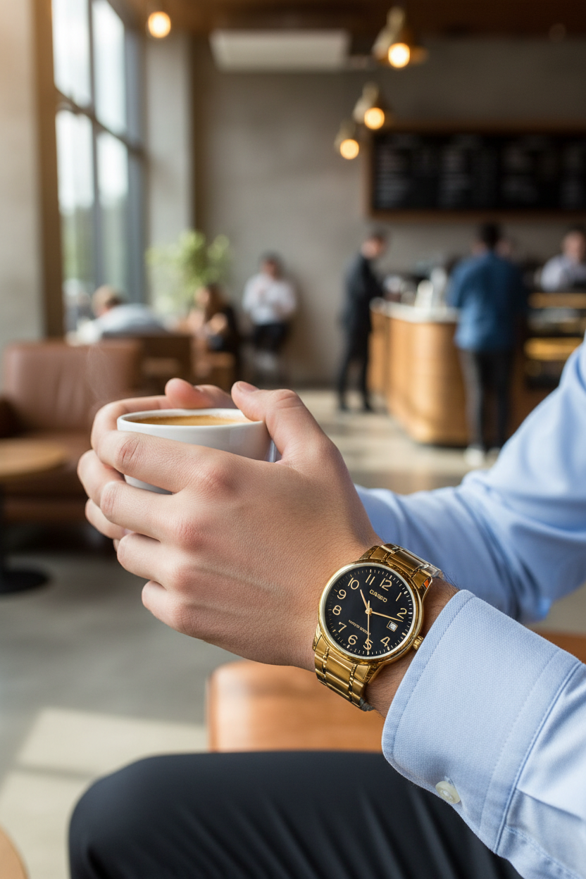 Reloj café