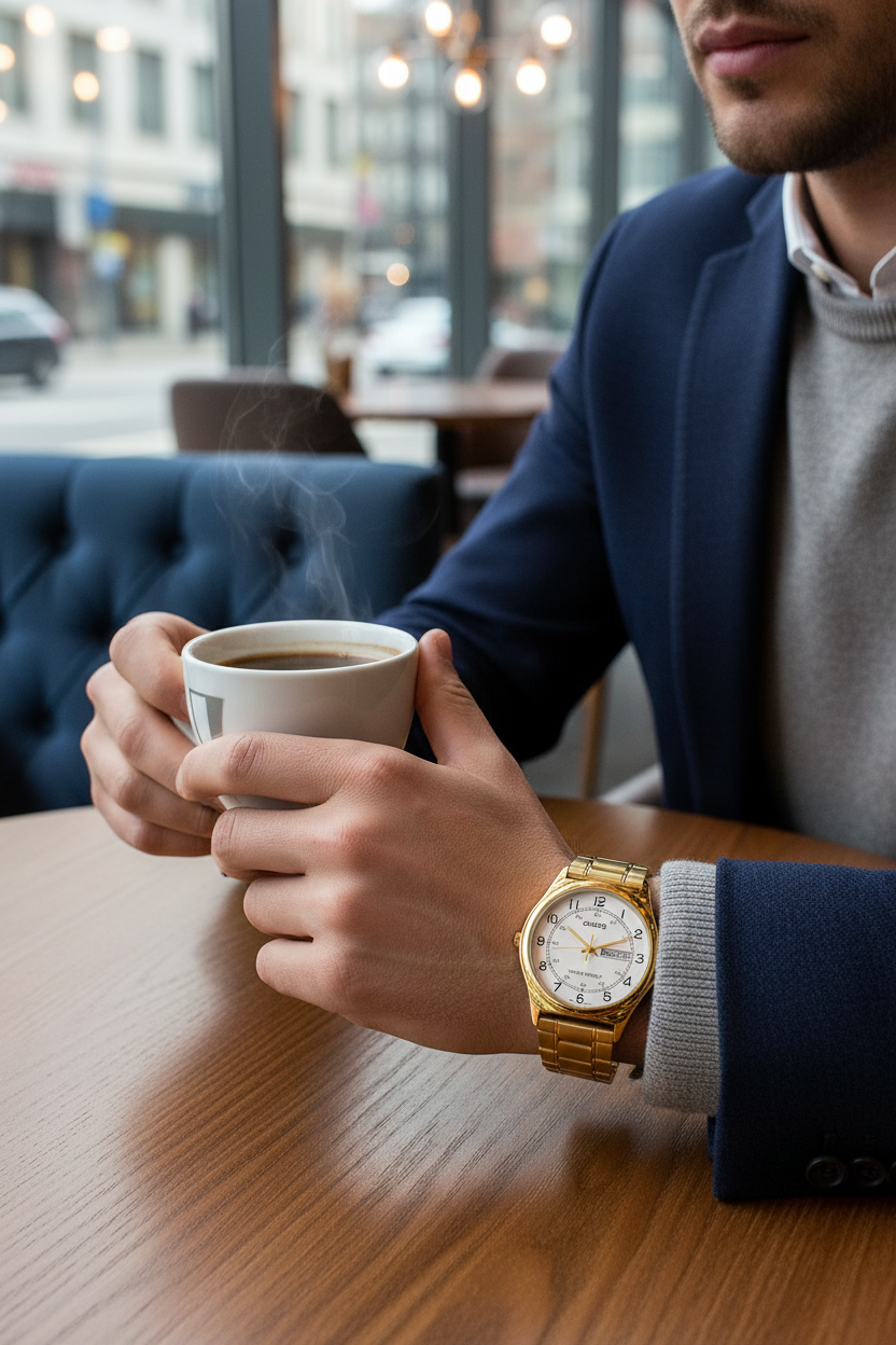 Reloj café