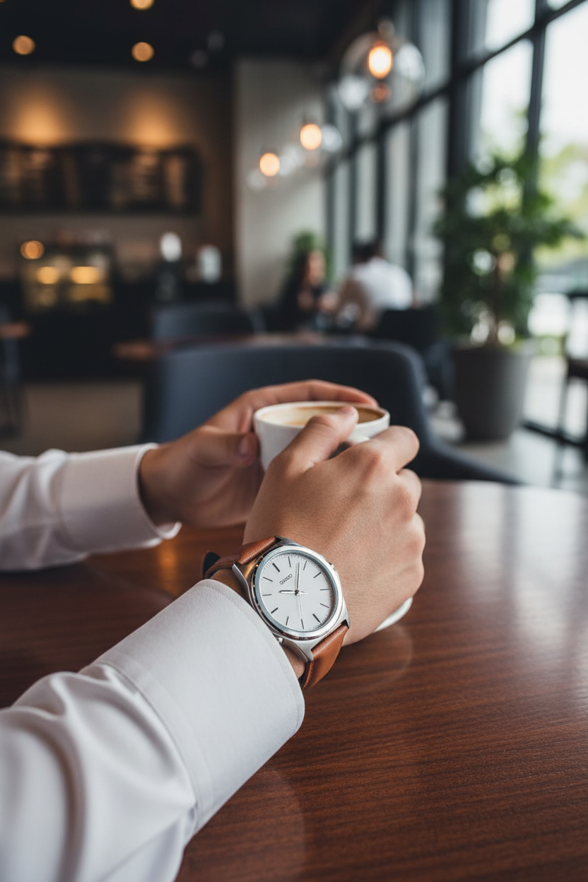 Reloj café