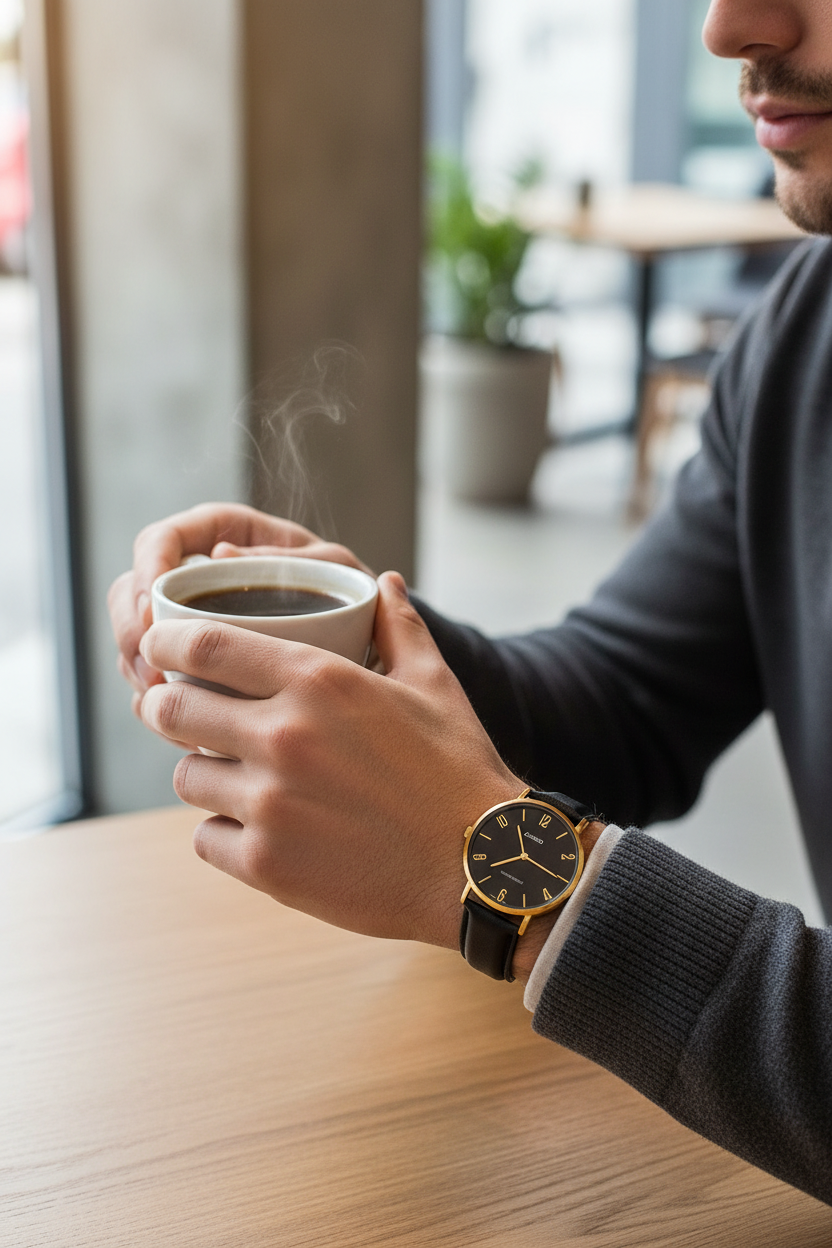 Reloj café