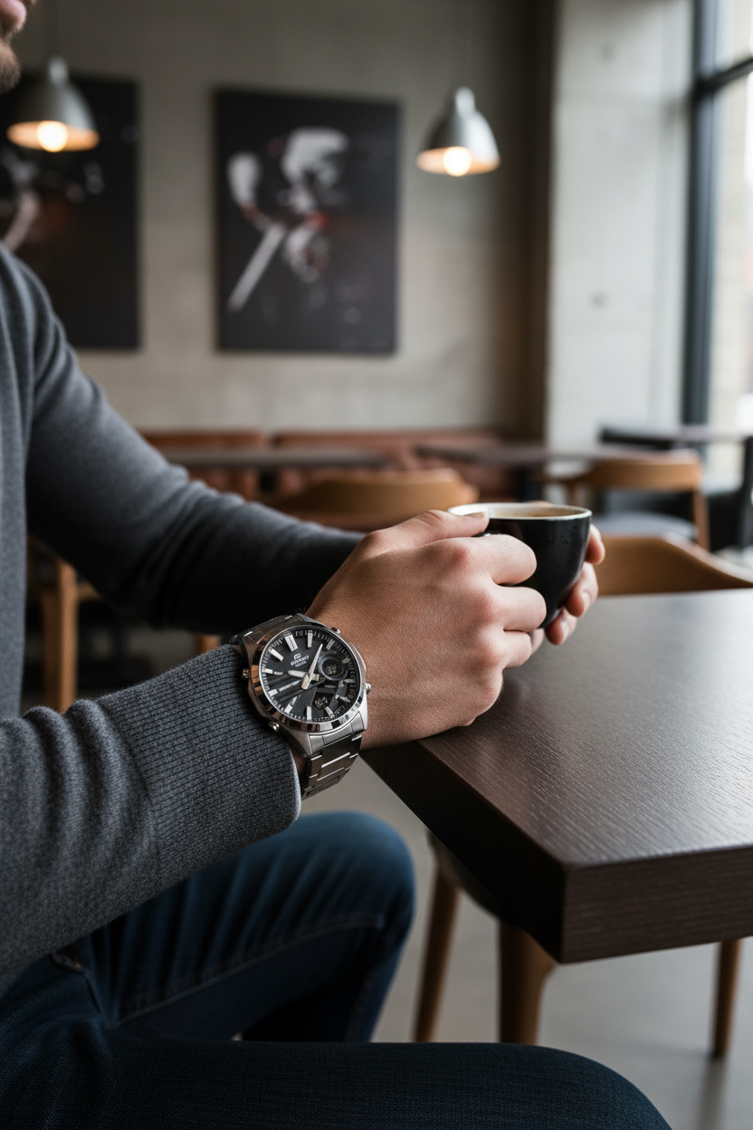 Reloj café