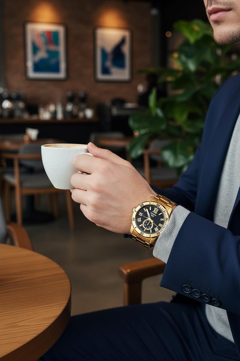 Reloj café