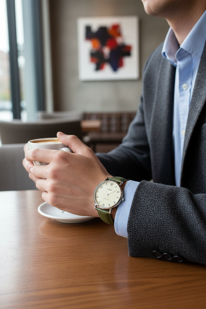 Reloj café