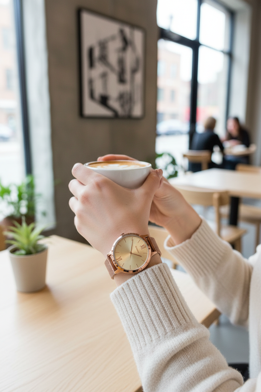 Reloj café