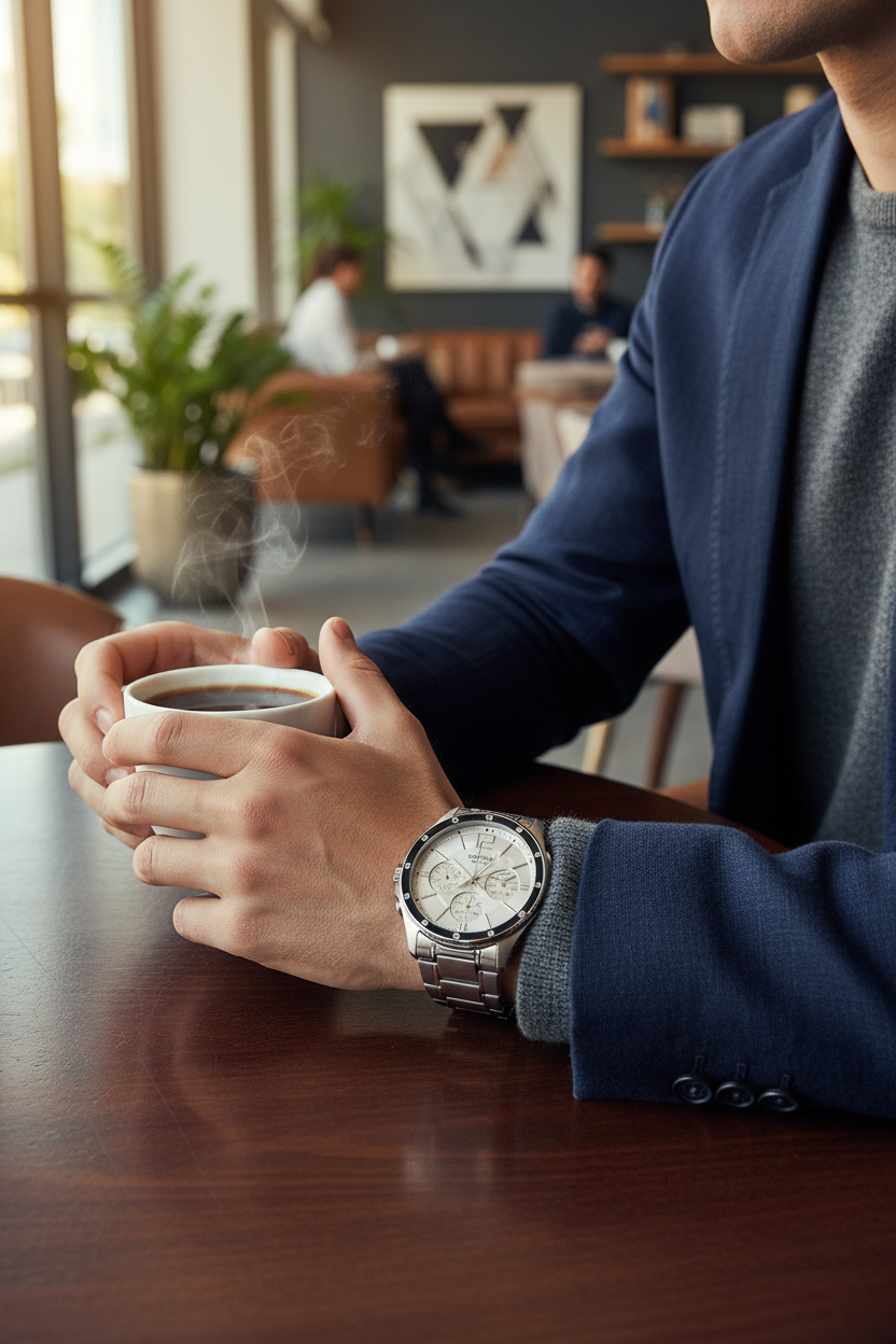 Reloj café