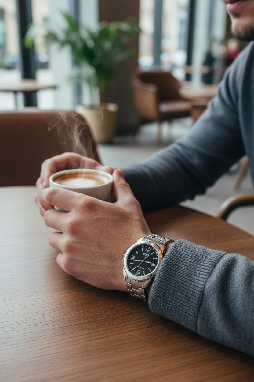 Reloj café