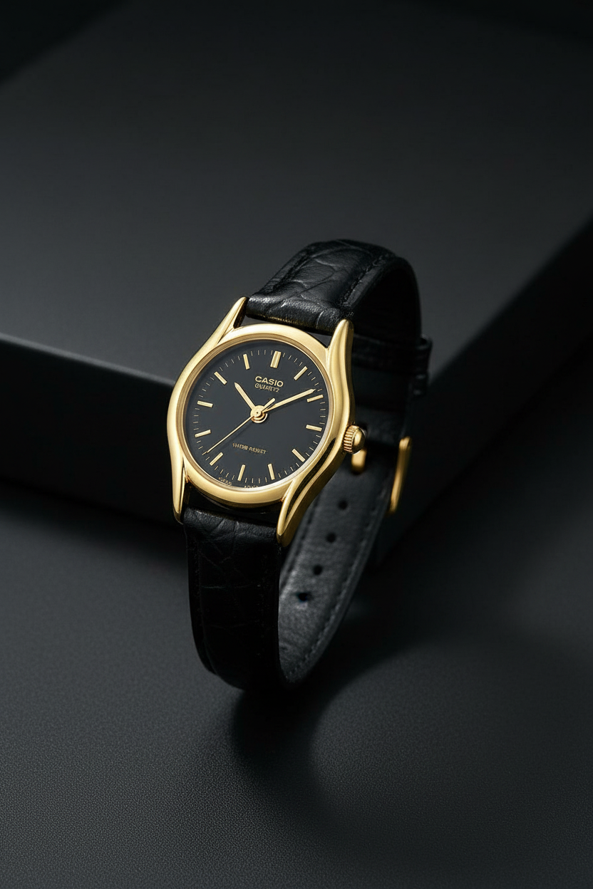 Reloj negro mate