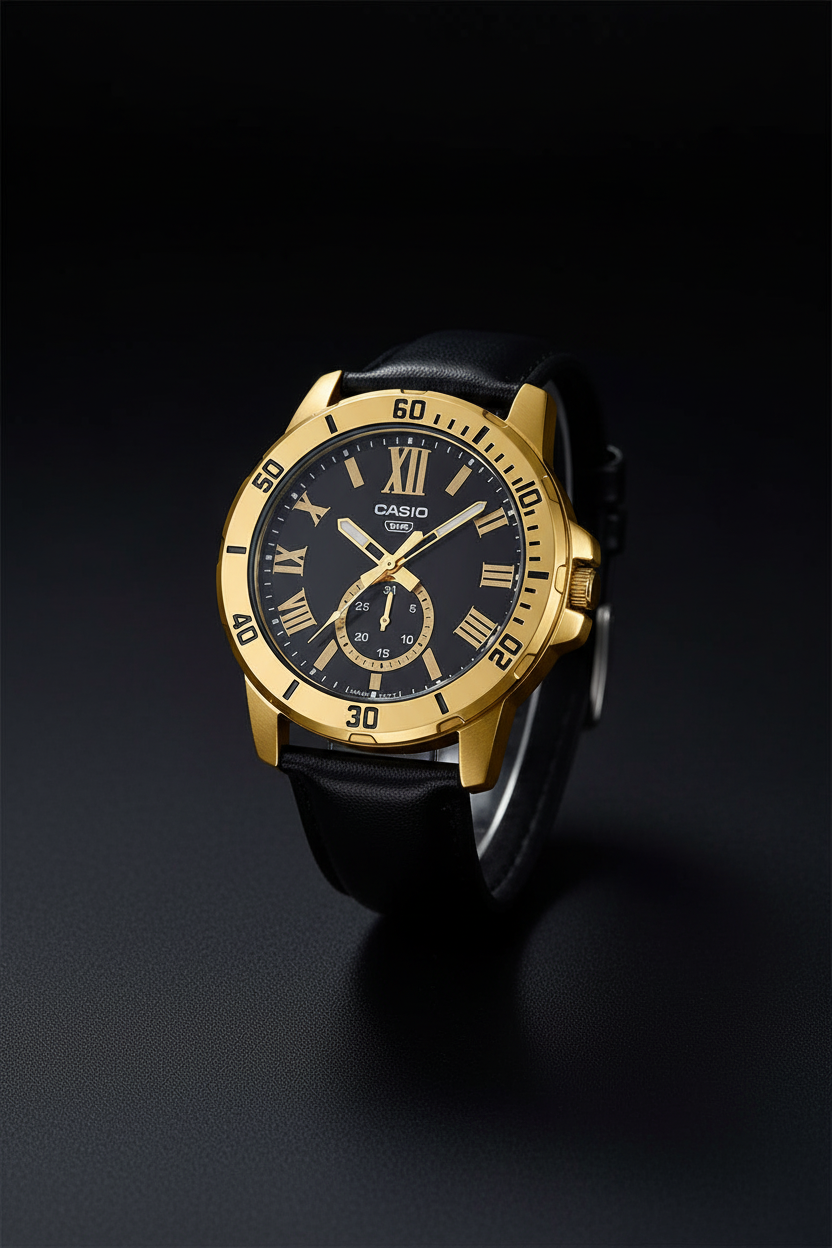 Reloj negro mate