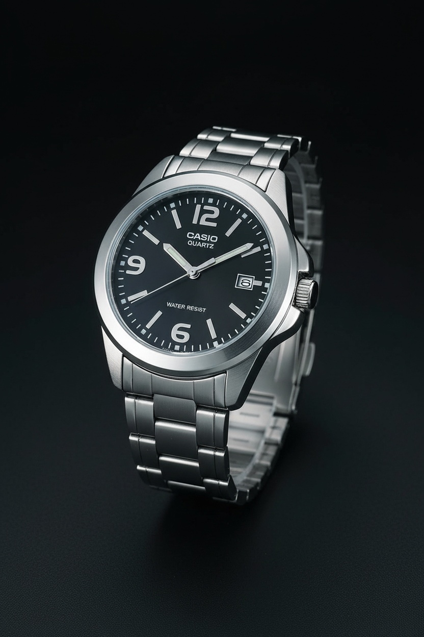 Reloj negro mate