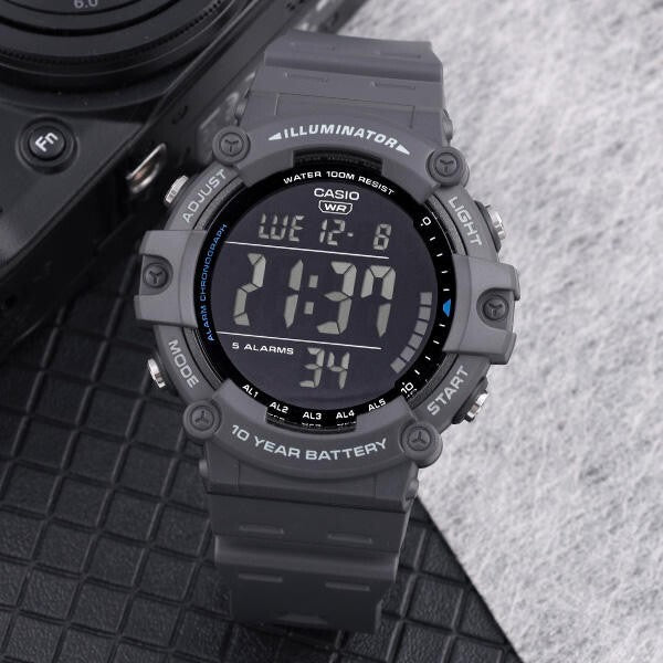 RELOJ PARA HOMBRE CASIO AE-1500WH-8BVDF -GRIS