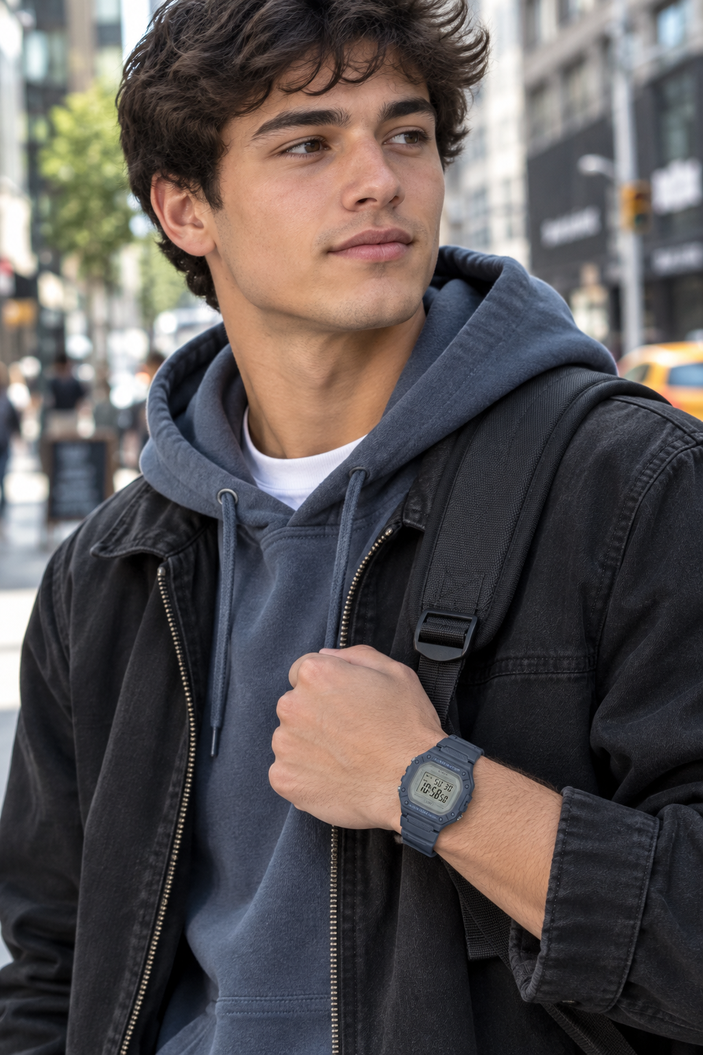 RELOJ PARA HOMBRE CASIO W-218HC-2AVDF - AZUL