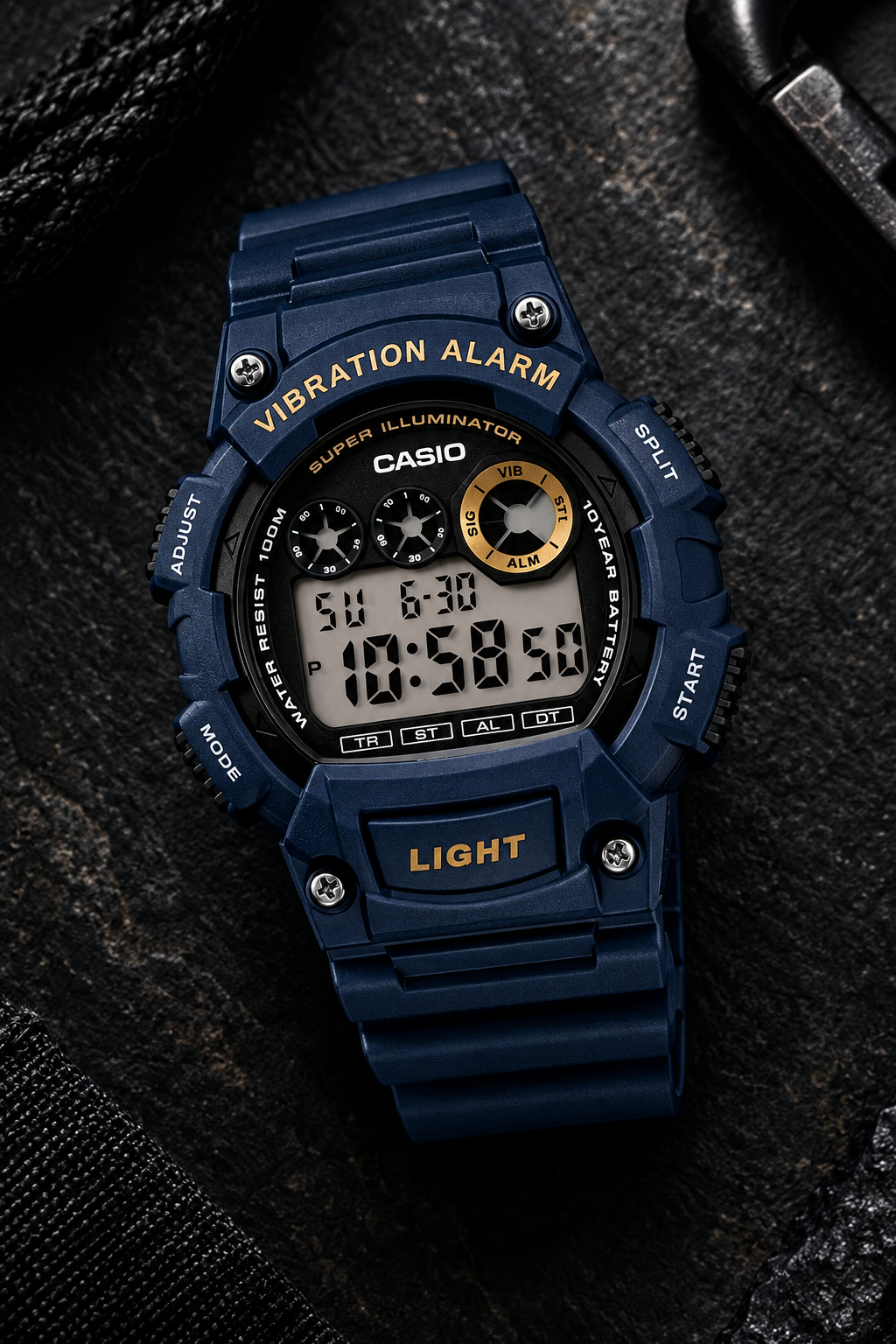 RELOJ PARA HOMBRE CASIO W-735H-2AVDF