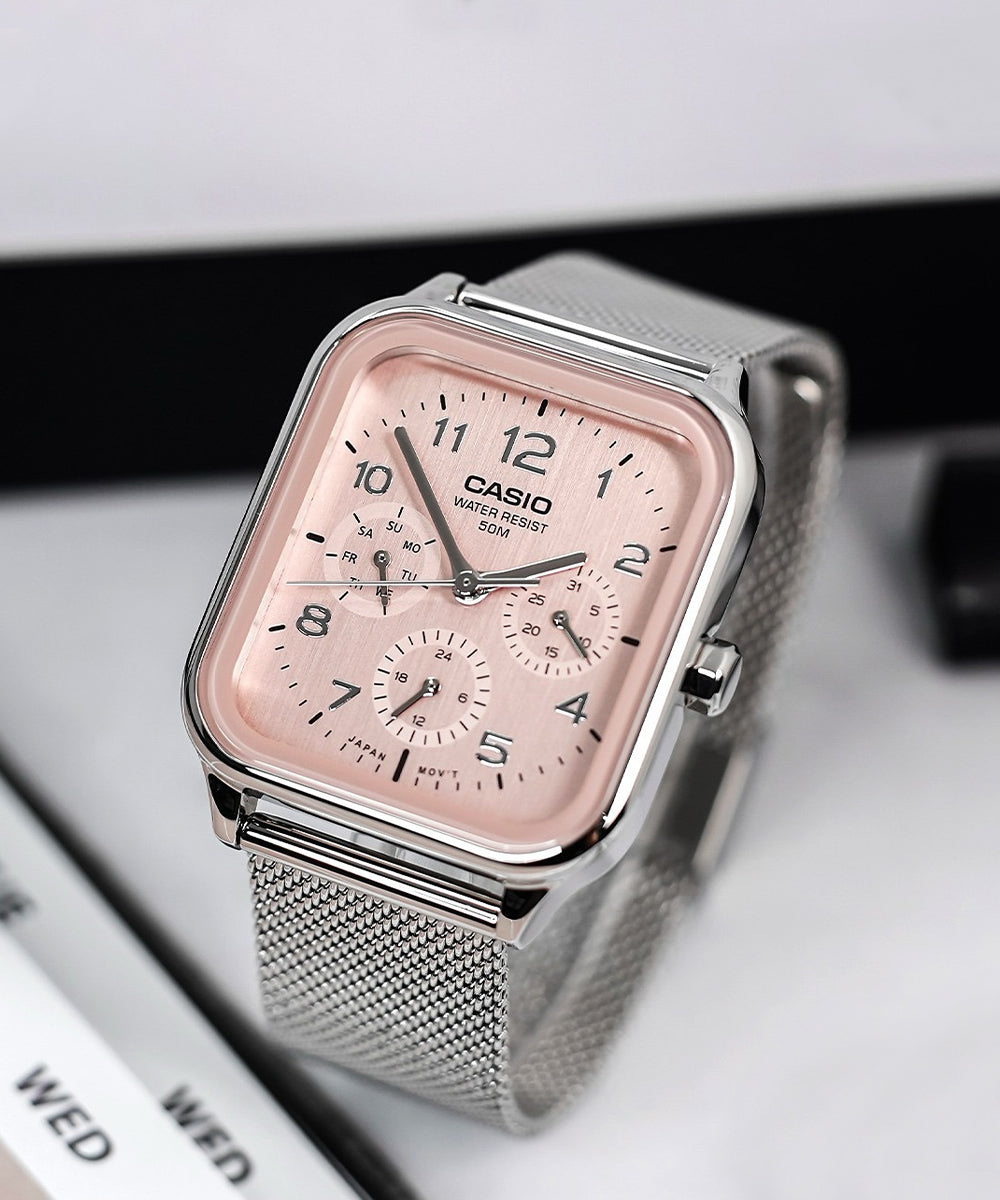 MTP-M306M-4AVDF RELOJ PARA HOMBRE CASIO - ROSADO