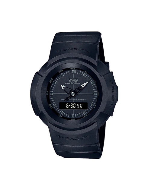 CASIO G-SHOCK AW-500BB-1EDR – RELOJ ANÁLOGO DIGITAL PARA HOMBRE – NEGRO