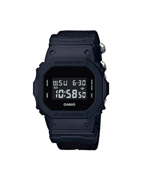 RELOJ DIGITAL PARA HOMBRE CASIO G-SHOCK DW-5600BBN-1DR - NEGRO
