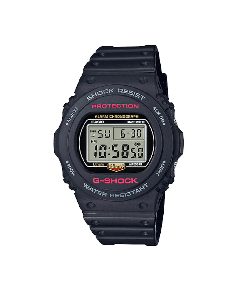 RELOJ DIGITAL PARA HOMBRE CASIO G-SHOCK DW-5750E-1DR - NEGRO
