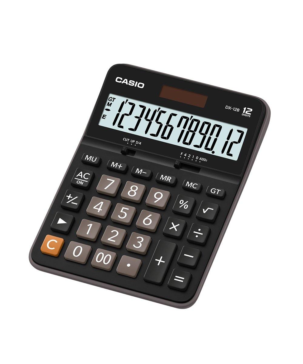 CALCULADORA CASIO - TIENDA Y CAMPO DX-12B-BK - CALCULADORA CASIO - TIENDA Y CAMPO DX-12B-BK - Tagg Colombia