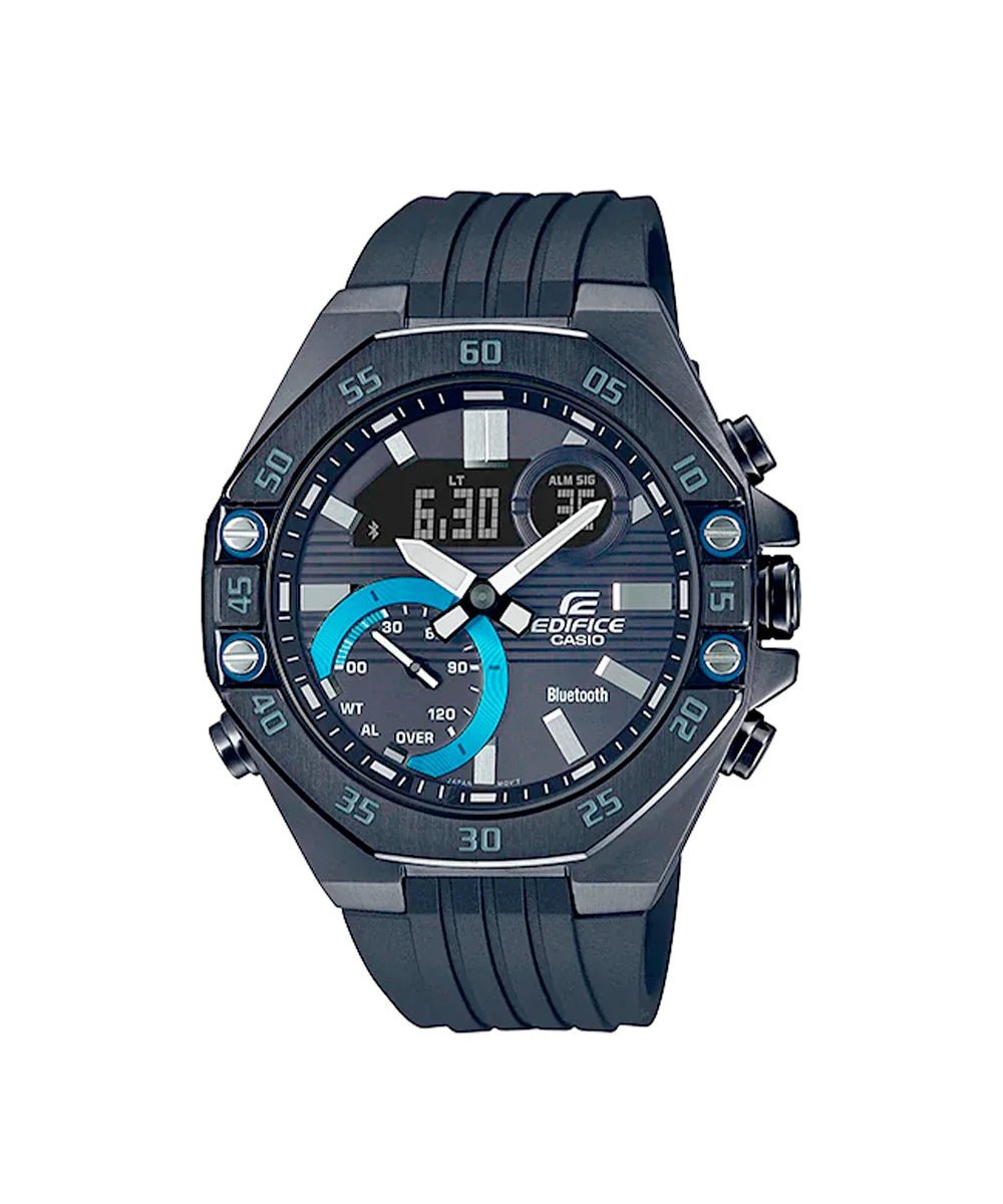 RELOJ ANALÓGICO-DIGITAL PARA HOMBRE CASIO EDIFICE ECB-10PB-1ADF - NEGRO