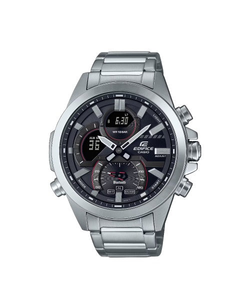 RELOJ ANALÓGICO-DIGITAL PARA HOMBRE CASIO EDIFICE ECB-30D-1ADF - PLATEADO
