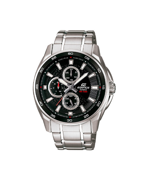 RELOJ ANALÓGICO PARA HOMBRE CASIO EDIFICE EF-334D-1AVUDF - PLATEADO