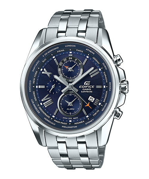RELOJ ANALÓGICO PARA HOMBRE CASIO EDIFICE EFB-301JD-2ADR - PLATEADO