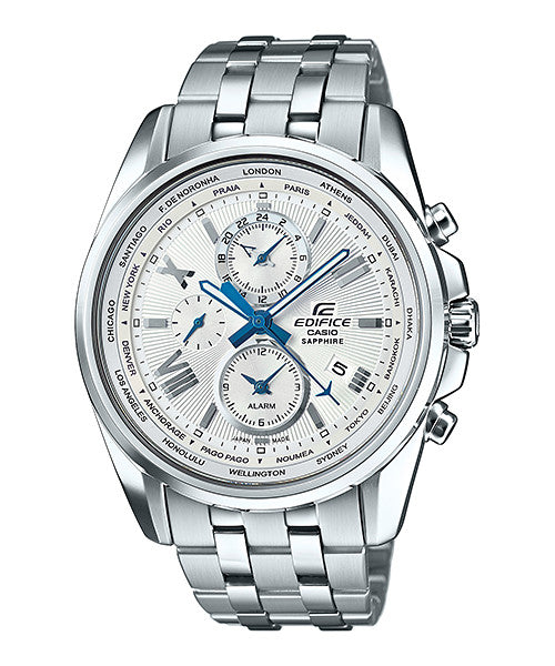 RELOJ ANALÓGICO PARA HOMBRE CASIO EDIFICE EFB-301JD-7ADR - PLATEADO
