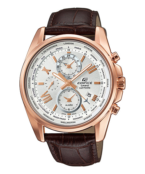 RELOJ ANALÓGICO PARA HOMBRE CASIO EDIFICE EFB-301JL-7ADR - MARRÓN
