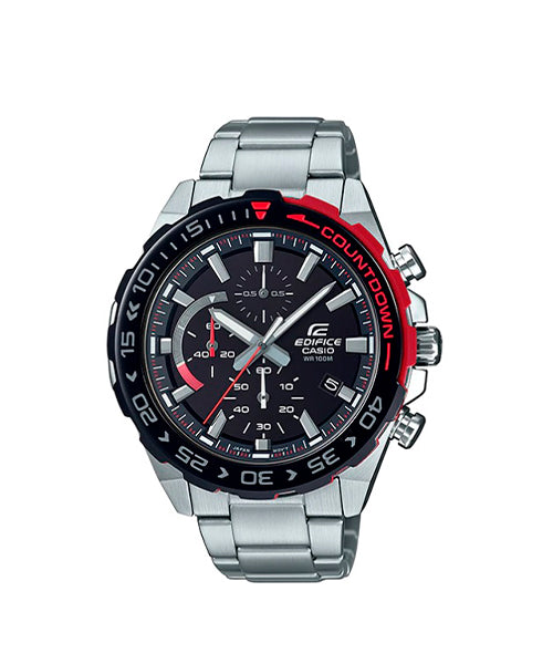 RELOJ CRONÓGRAFO PARA HOMBRE CASIO EDIFICE EFR-566DB-1AVUDF - PLATEADO